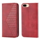 thumbnail image 2 of Funda Flip FOXDOCK para iPhone 6 , Estilo Billetera con Diseño Rombo, Correa de Mano y Soporte, Uso Diario, 2 of 5