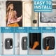 thumbnail image 2 of Cerradura Puerta RV PAULINN Negra 100 Paddle Deadbolt Aluminio, 2 of 3