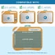 thumbnail image 3 of Lap Desk LapGear Designer Aqua Trellis para ordenadores portátiles de 15,6 pulgadas, 3 of 6