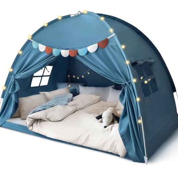 Dosel para cama Razee 194 cm x 139 cm x 132 cm Azul jean