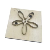 Magideal - Modelo De Cortador De Cuero Troquel De Corte De Cuero Plantilla De Perforación Fácil De Usar Troquelado De Cuero Fundición Fabricación De Artículos De