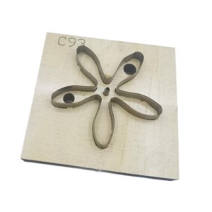 Magideal - Modelo De Cortador De Cuero Troquel De Corte De Cuero Plantilla De Perforación Fácil De Usar Troquelado De Cuero Fundición Fabricación De Artículos De