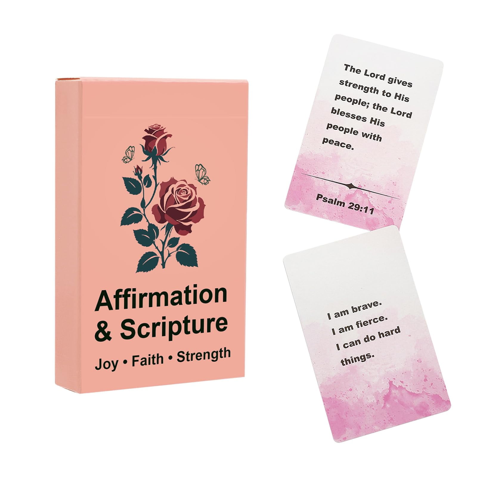 Cartas De Afirmación Cristiana Lapsia 55 Doble Cara