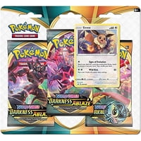 Pokémon Tcg: Espada Y Escudo—Blister De Tres Potenciadores Darkness Amaze