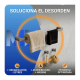 thumbnail image 4 of Toallero Barra 60 Cm Taumm Kassel Lux Metalico De Pared, 4 of 5