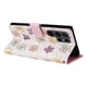 thumbnail image 5 of FOXDOCK Funda Tipo Cartera Floral para Samsung Galaxy S24 Ultra ,Funda con Tapa de Cuero PU, Protección Antigolpes con Ranuras para Tarjetas y Soporte, 5 of 5