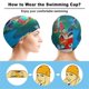 thumbnail image 3 of Super Wings Gorro de Natación de Licra, Gorro de Baño de Tela Cómoda, Gorro Elástico Antideslizante para Hombres, Mujeres y Niños, 3 of 6