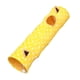 thumbnail image 4 of Kitten Tunnel Puppy Rabbit Mirillas Play Fun Toy Tube Plegable Amarillo, 4 of 5