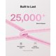 thumbnail image 4 of Cable USB C a USB C para iPhone 16, paquete de 2 unidades, 3 m, 60 W, rosa, 4 of 8