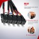 thumbnail image 4 of Kit de arnés de cableado Nilight 16AWG 12V con panel de interruptores de 5 gangas, 4 of 9