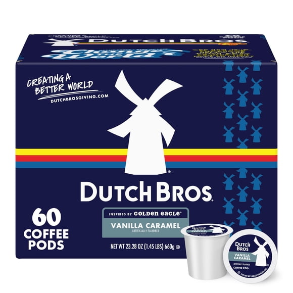 Cápsulas De Café Golden Eagle Vainilla Y Caramelo 60 Unidades