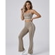 thumbnail image 1 of Conjunto Deportivo Mujer Top y Calza Flare Premium, 1 of 4
