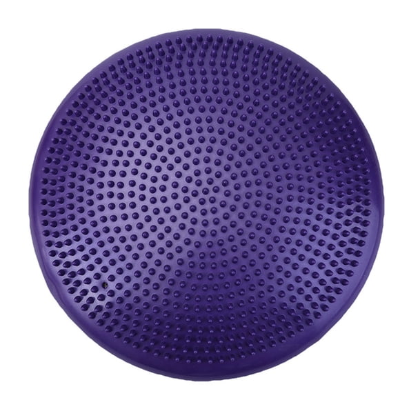 Cojín Yoga Sensorial Propioceptivo Tea Color Morado + Inflador