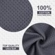 thumbnail image 2 of Kitinjoy Paños de Cocina 100 % Algodón, Pack de 6, Tejido Tipo Gofre Ultra Suave y Absorbente, Toallas de Secado Rápido, 30 × 30 cm, Gris Oscuro, 2 of 7
