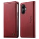thumbnail image 1 of Funda Billetera de Cuero para [Xiaomi POCO F7 5G], Bloqueo RFID, Tarjetas y Soporte Rojo, 1 of 5