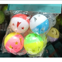 Genérico - Set 4 Pelotas Juguete Para Mascotas Gatos Plastico