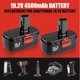 thumbnail image 2 of Batería OHYES BAT 19,2 V 4,5 Ah, paquete de 2 para Craftsman, 2 of 7