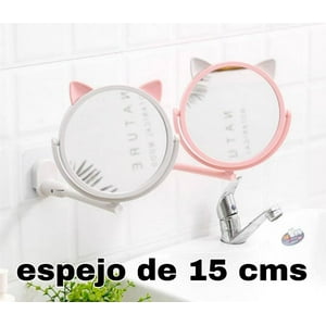 Mundo Eve - Espejo Mural Diseño Gato