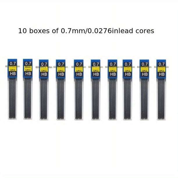 10pcs/lot 0.3mm-2.0mm Mechanical Pencil Lead Refill - Perfect for Art Drawing & Cute Stationery!
