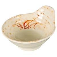 Cuenco Para Sopa Yanco Orchis Or-3601 Con Orejas, Apto Para Lavavajillas