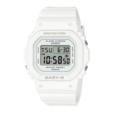 Reloj Baby-G Bgd-565U-7Dr Resina Hombre Blanco Blanco