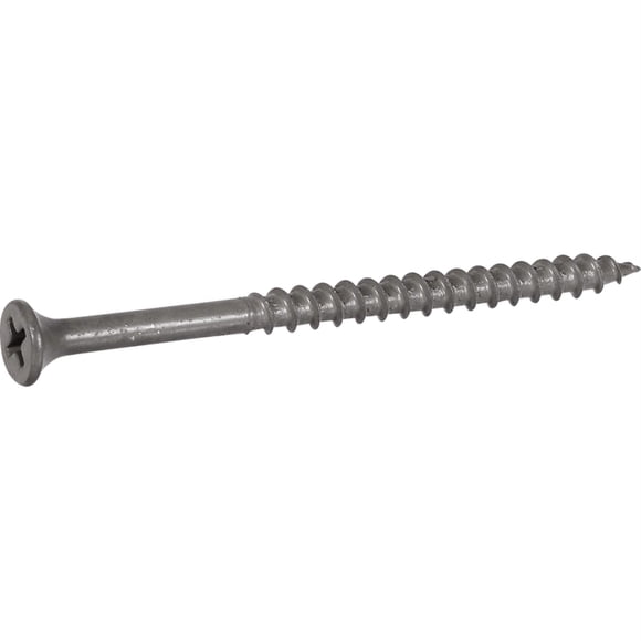 Tornillo para madera Fas-n-Tite recubierto exterior 1/4 Keg (#10 x 6.35 x 63.5 mm)