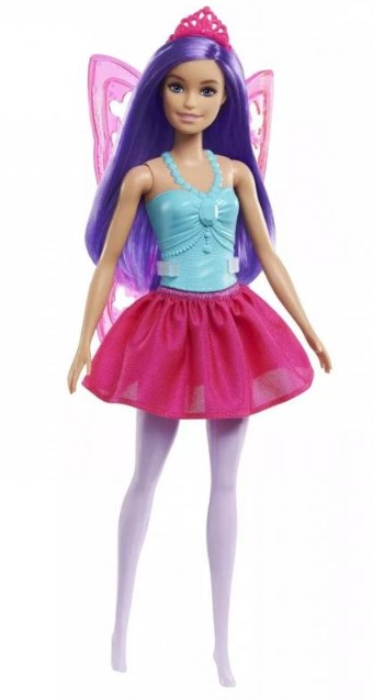 Barbie - Mattel Dreamtopia Hada Bailarina Pelo Lila
