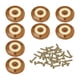thumbnail image 4 of Patas De Muebles Pierna De Hierro Piernas HOME DIY DIY MEDIA COFERA DE CAFé CAFé CAFé CABETE BROWN 50MM, 4 of 5