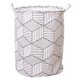 thumbnail image 4 of Cesto De Lavandería Cesto De Lavandería Plegable Grande Impermeable Con Mango Resistente Blanco, 4 of 5