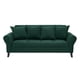 thumbnail image 1 of Sofa Lua 3c Felpa 20 Verde Botella, 1 of 4