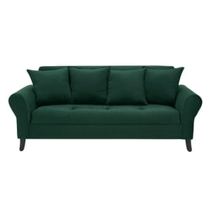 Bodevir - Sofa Lua 3C Felpa 20 Verde Botella