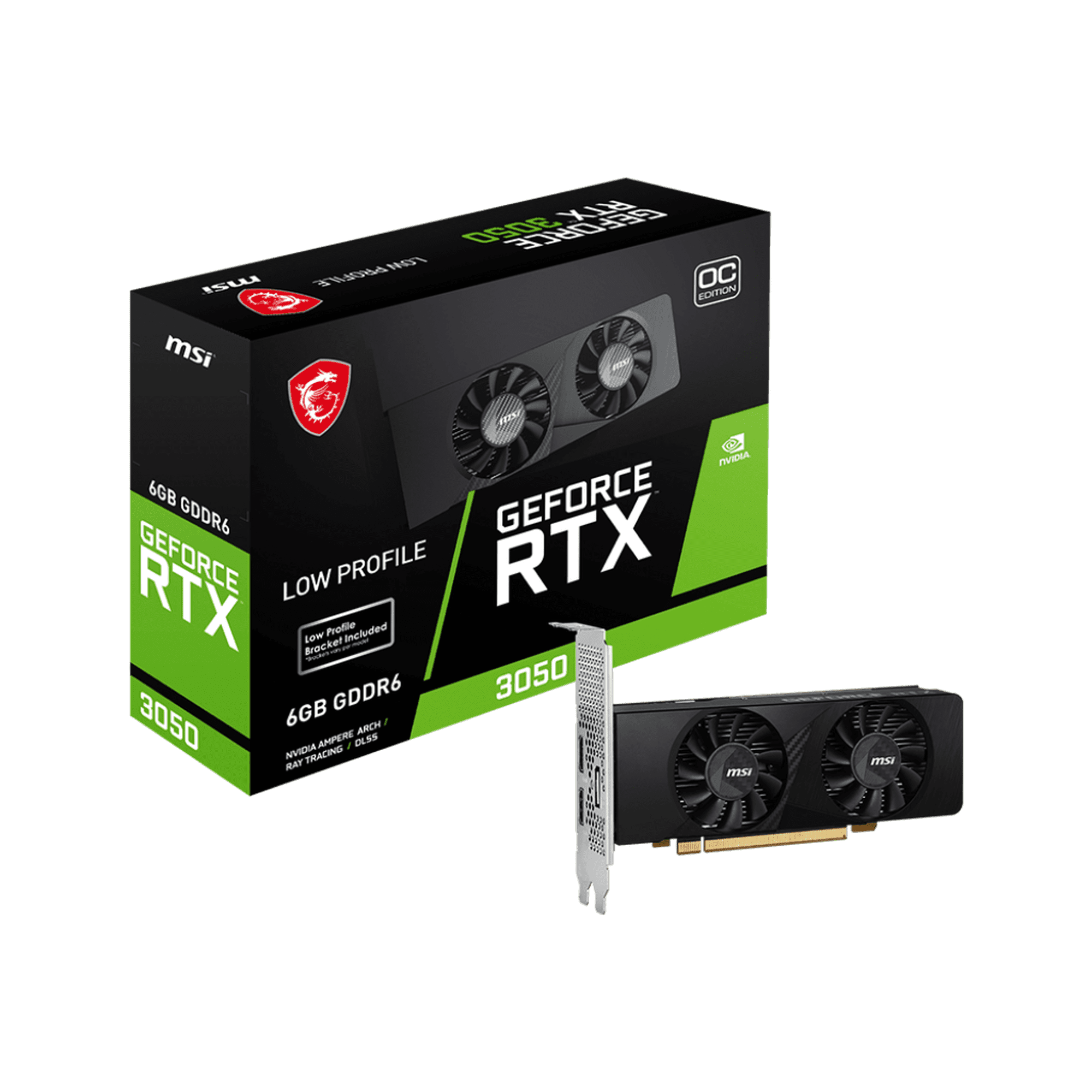 Eyl Store - Tarjeta De Video Msi Geforce Rtx 3050 Lp 6g Oc