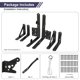 thumbnail image 2 of Kit de herrajes para marcos de puertas GoldOrcle, antihundimiento, para vallas de madera, 2 of 7
