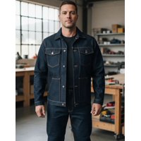 Metalfer - Slack Mezclilla, Ropa De Trabajo. Certificado. Talla 44