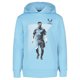 thumbnail image 3 of Buzo Messi Supremacy para niño, manga larga, fleece, azul aire, 3 of 4