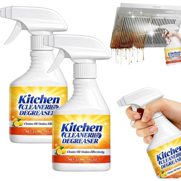 Desengrasante cocina espuma 236ml resistente limpiador aceite estufa horno campana