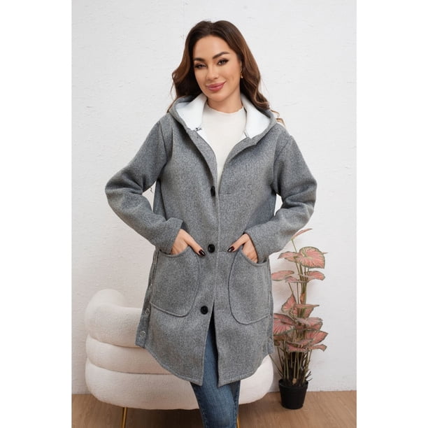 Abrigo Mujer Largo Formal Excelente Calidad 7591