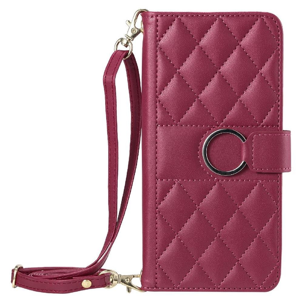 Funda Tipo Billetera Foxdock Para Xiaomi Redmi Note 10 5g – Tapa Abatible Con Correa Para Mujer