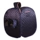 thumbnail image 2 of Sauna Portátil Carpa Sauna Plegable Cabina Vapor Zipper Doble Tela Impermeable Resistente Calor Adecuada para Relajación Spa en Casa Privacidad en Exteriores Camping Playa Azul oscuro, 2 of 5