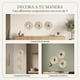 thumbnail image 5 of Set 3 Marcos De Espejos Decorativos Flor Para Pared Hogar blanco, 5 of 6
