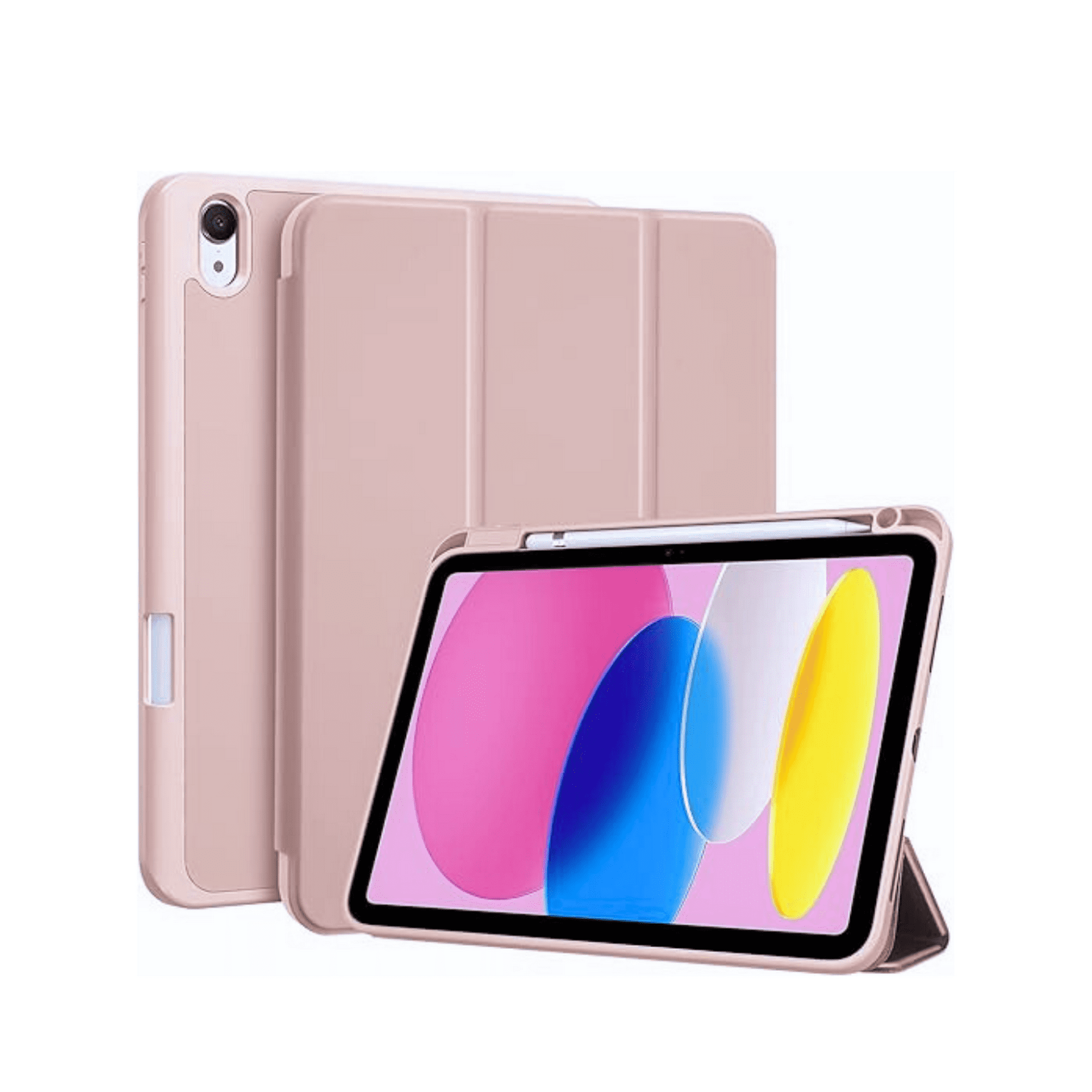 Genérico - Funda Smart Cover Para Ipad 10ma Generación 10.9" - Rosada