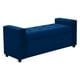 thumbnail image 2 of Banqueta Baul Lawin 2c Felpa 30 Azul Marino, 2 of 5