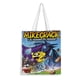 thumbnail image 1 of Mikecrack Bolso de tela con estampado de lienzo para mujer, bolsa de compras reutilizable y estética, con cremallera interior, regalo para mujer,38*45cm., 1 of 6