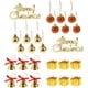 thumbnail image 2 of 26 unids set surtido bolas de navidad árbol de navidad colgando adornos decoración, 2 of 5