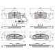 thumbnail image 3 of Pastillas Freno para auto Mercedes Benz ML430 1998-2005 Delantero, 3 of 4