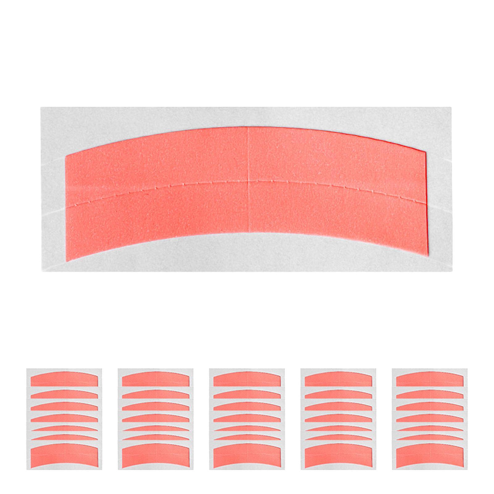 Magideal - 36 Cintas Adhesivas De Doble Cara Para Pelucas, Cintas Adhesivas Portátiles Y Prácticas Para Extensiones De Cabello, Peluquerías Y Salones De Belleza Pet Rojo