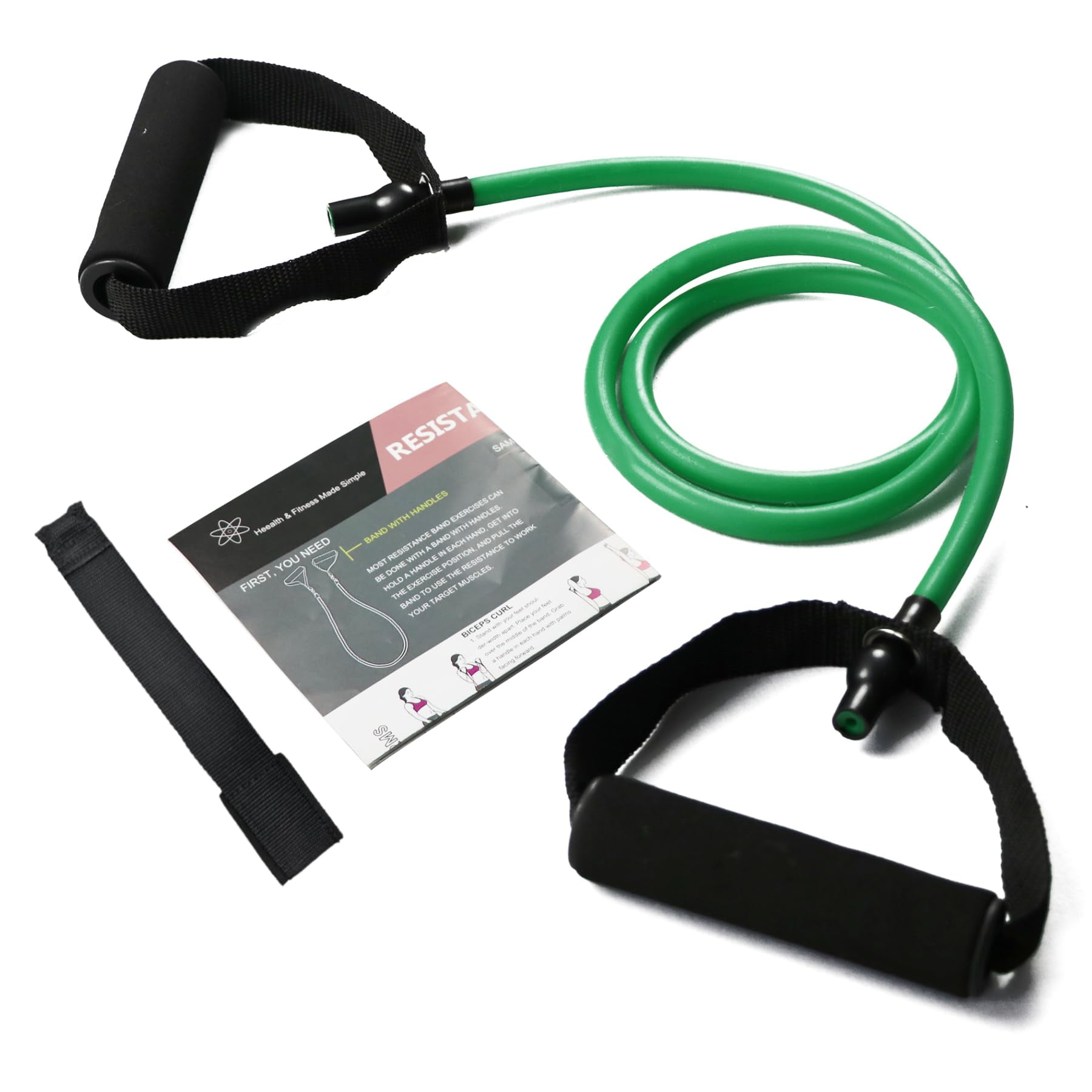 Bandas De Resistencia Zhiamz Con Asas Para Entrenamiento Y Terapia