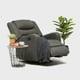 thumbnail image 1 of Berger Reclinable Moderno de Lino Gris 98015GR, 1 of 3