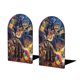 thumbnail image 1 of Lackadaisy Sujetalibros decorativos temáticos, tope para estantería con base antideslizante, uso dual para hogar y oficina - 2 piezas, 1 of 6