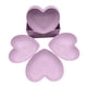 thumbnail image 1 of Platos Para Servir Frutas, Plato Decorativo En Forma De Corazón Para Galletas De Frutas, Fiesta, Violeta, 1 of 3